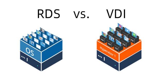 Схема отличий VDI RDS