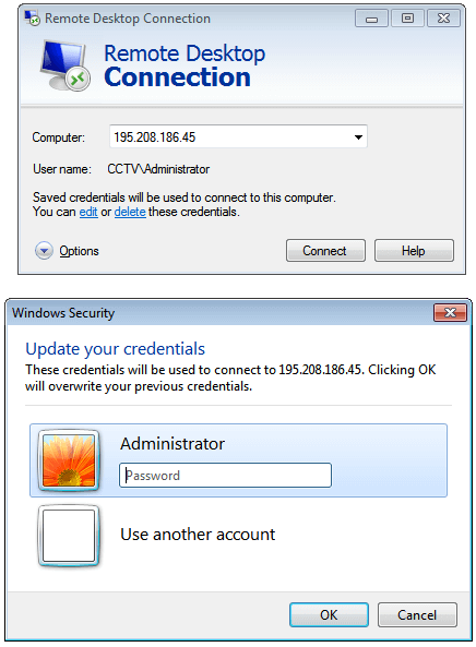 Remote desktop connection / удаленный рабочий стол Remote desktop connection / удаленный рабочий стол