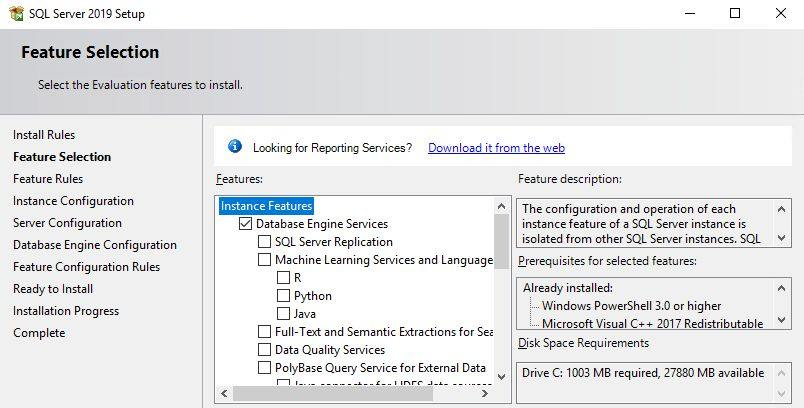MS SQL в standalone режиме MS SQL в standalone режиме
