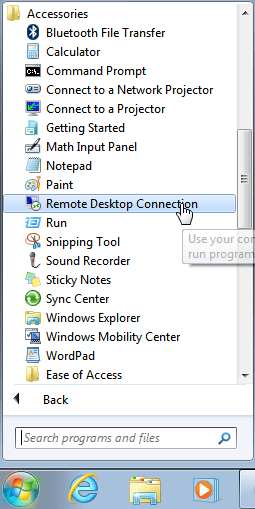 Remote desktop connection / удаленный рабочий стол Remote desktop connection / удаленный рабочий стол