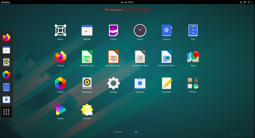 Fedora Linux Fedora Linux